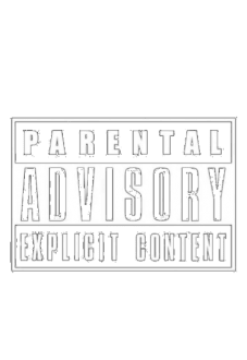 maglietta PARENTAL ADVISORY