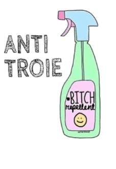 maglietta anti troie