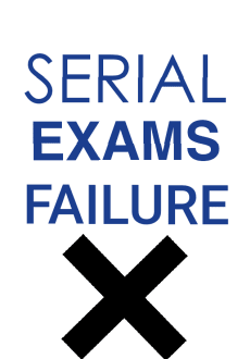 maglietta serial exams failure