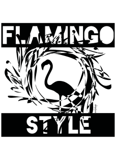 maglietta Flamingo style