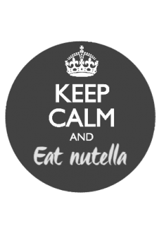 maglietta eat nutella