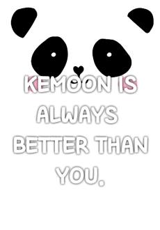 maglietta KeMoon Panda! || Cover, Felpa & T-Shirt