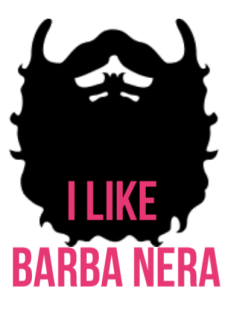 maglietta I LIKE BARBA NERA