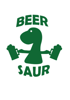 maglietta #BeerSaur