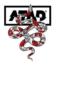 maglietta snake rose