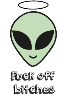 maglietta alien's humor