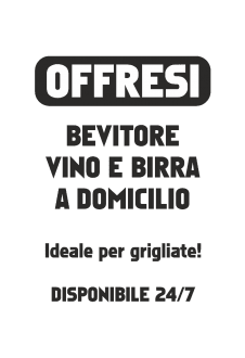 maglietta ErSa. Bevitore si offre per grigliate. Vino e birra