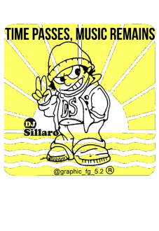 maglietta Time passes, music remains