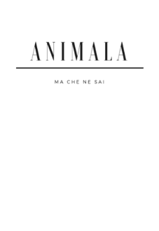 maglietta Animala • Fake Logo