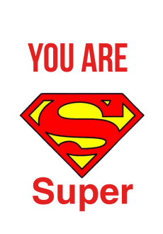 maglietta You are super!