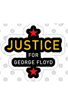 maglietta justice for george floyd