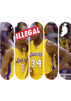 maglietta ILLEGAL - KOBE & SHAQ