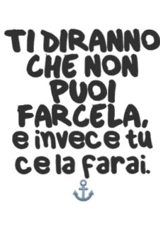 maglietta Citazione italiana