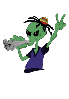 maglietta alien smoke