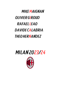 maglietta Milan 2023/24