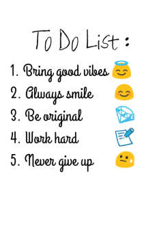 maglietta To do list