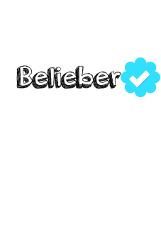 maglietta belieber verified