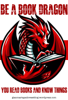 maglietta book dragon