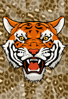 maglietta tiger 