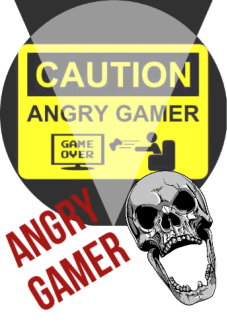 maglietta angry gamer 