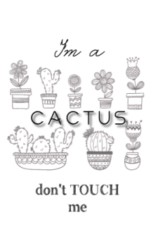 maglietta cactus 