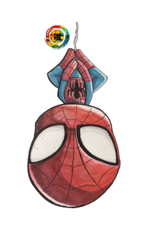 maglietta spiderman