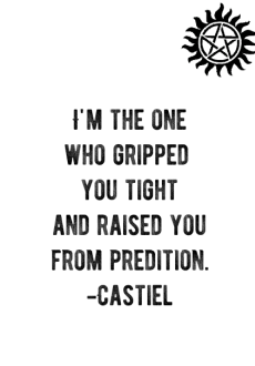 maglietta supernatural maglietta citazione castiel