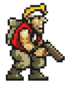 maglietta metal slug