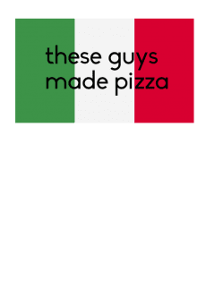 maglietta these guys made pizza black shirt