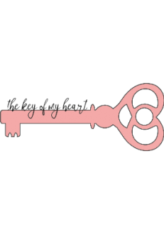 maglietta the key of my heart
