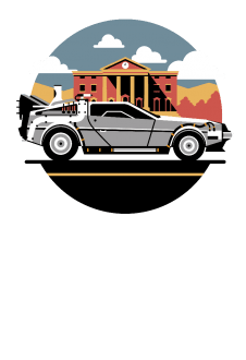 maglietta DeLorean