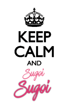 maglietta Keep calm and SUGOI!