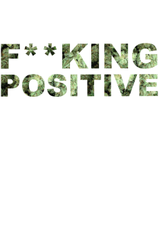 maglietta f**king Positive T-shirt