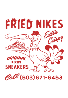 maglietta Fried Nikes
