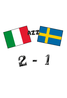 maglietta Italia VS Svezia