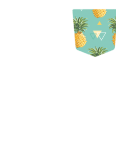 maglietta ananas