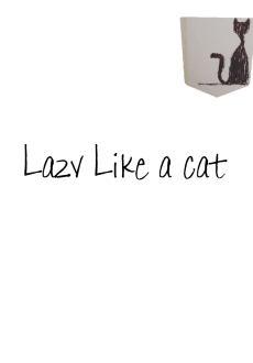 maglietta Lazy Cat 