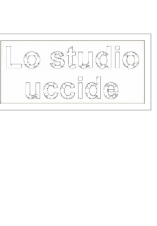 maglietta lo studio uccide :D