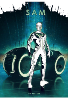 maglietta #Tron 