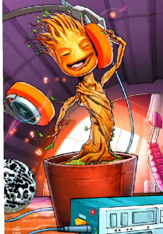 maglietta i'm groot