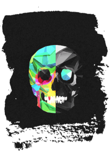 maglietta skull