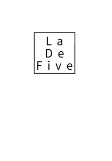 maglietta ladefive cover