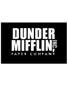 maglietta Dunder Mifflin