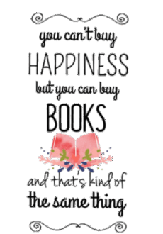 maglietta books happiness