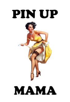 maglietta Pin Up Mama