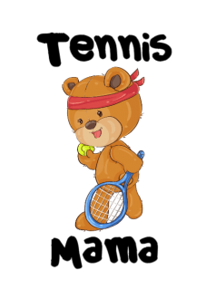 maglietta tennis mama