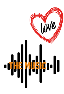 maglietta Music love