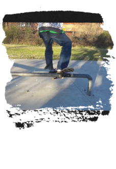 maglietta skate boardslide