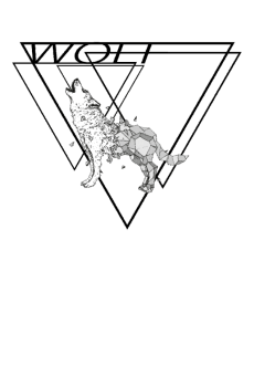 maglietta ANIMAL$ERIES 'Wolf'