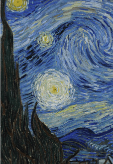 maglietta Notte stellata (Van Gogh)